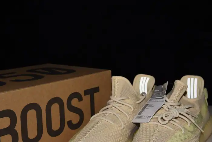 MaikeSneakers Adidas Yeezy Boost 350 V2 Flax FX9028 0122