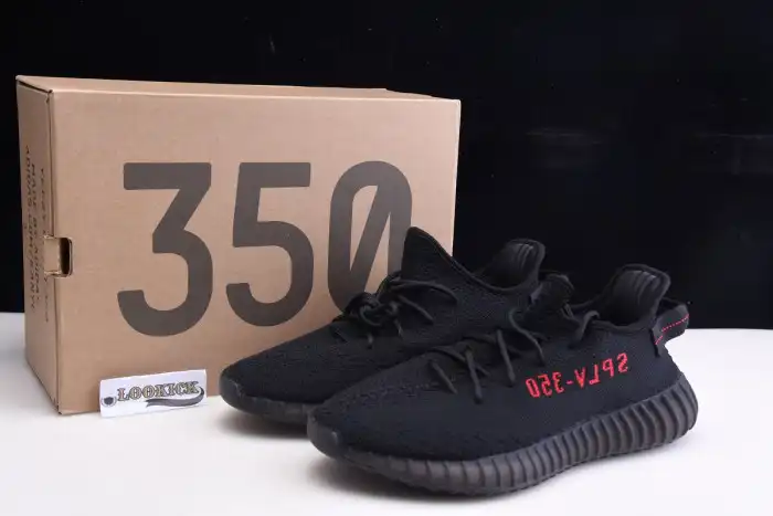 MaikeSneakers Adidas Yeezy Boost 350 V2 Black Red CP9652 0122