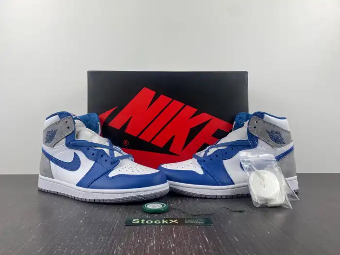 MaikeSneakers Air Jordan 1 High OG True Blue DZ5485-410 0123