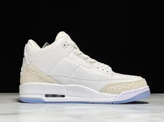 MaikeSneakers 136064-111 Jordan Retro 3 Triple Air White 0212