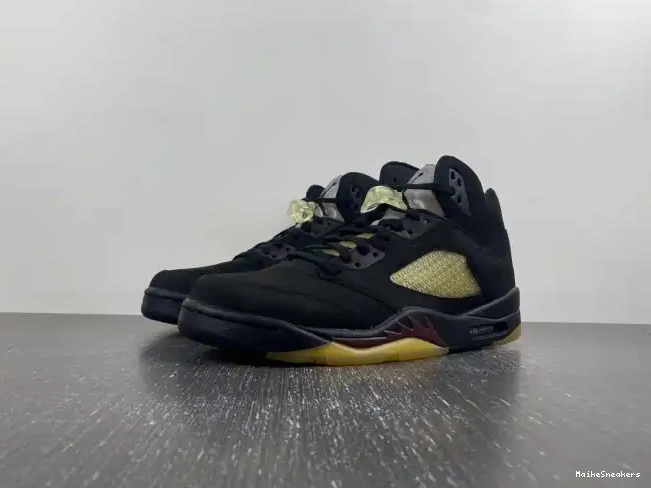 MaikeSneakers A FD1330-001 Jordan Air 5 Ma Maniere Black x 0210