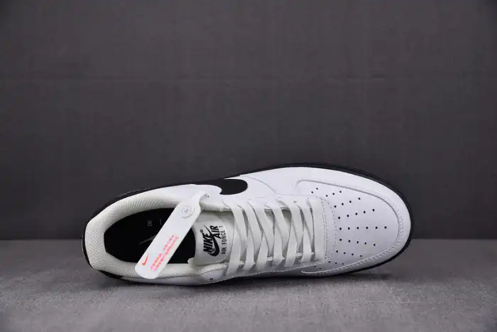 MaikeSneakers Nike Air Force 1 Low White Black Midsole CK7663-101 0205