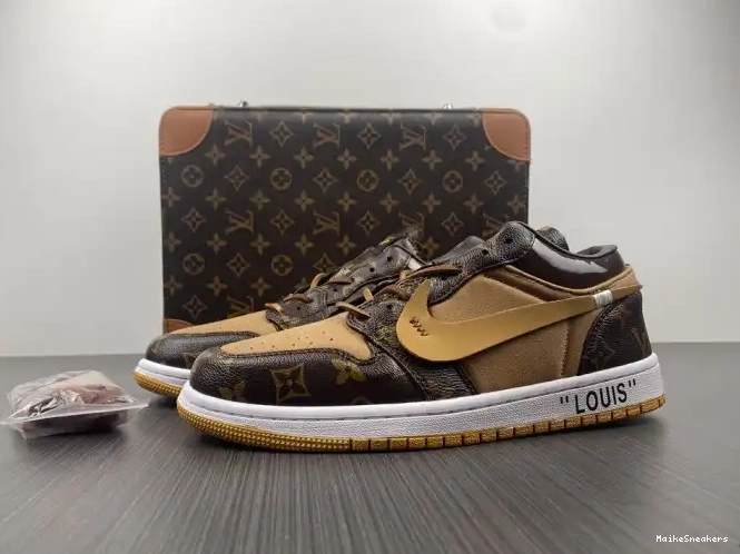 MaikeSneakers AJ1 LOW OW Off-Louis Jordan x Air 1 0214