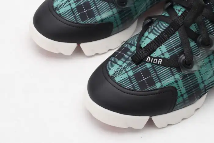 MaikeSneakers DR-CONNECT GREEN PLAID 0206