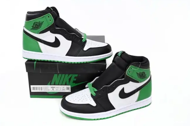 MaikeSneakers Lucky Green High Jordan 1 Air OG DZ5485-031 0212