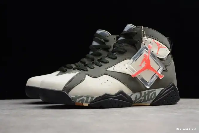 MaikeSneakers Patta Jordan Air 7 x AT3375-100 Icicle 0218