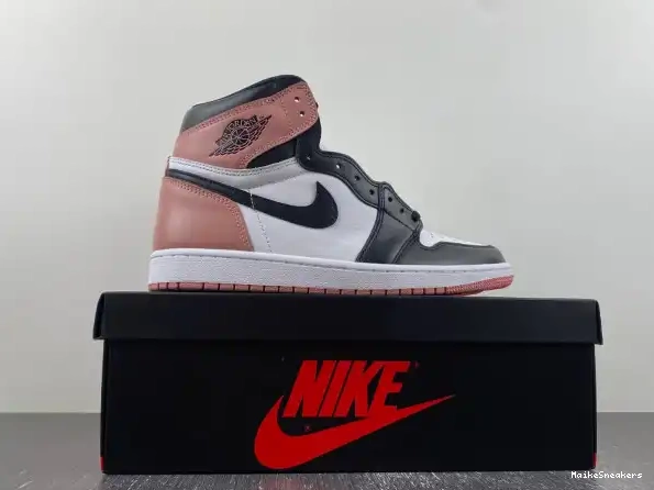 MaikeSneakers Air High Rust Jordan Retro Og Pink 1 Nrg 861428-101 0218