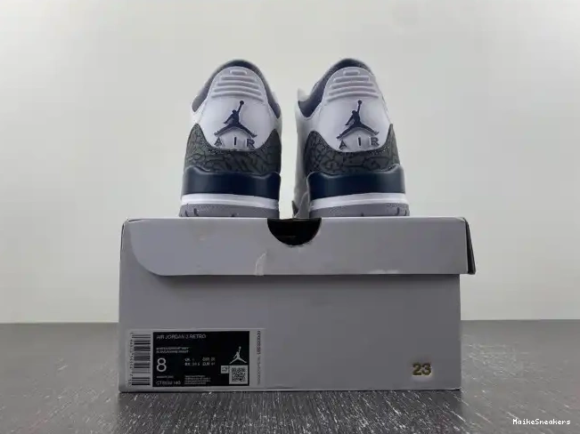 MaikeSneakers Jordan 3 Navy CT8532-140 Air Midnight 0213