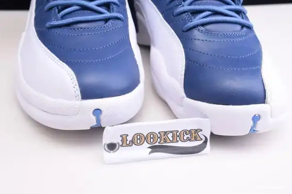 MaikeSneakers Stone Retro Air Jordan Blue 12 130690-404 0216