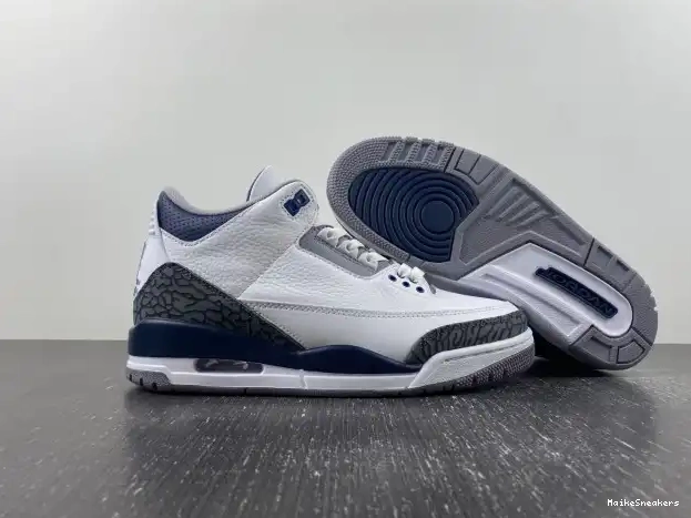 MaikeSneakers Jordan 3 Navy CT8532-140 Air Midnight 0213