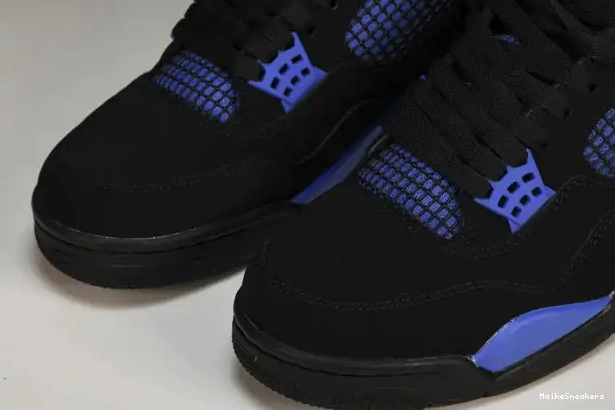 MaikeSneakers Royal Black Retro 4 Jordan Game CT8527-018 0216