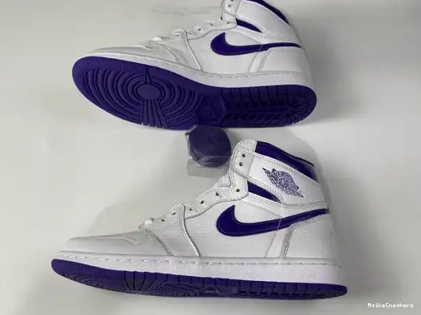 MaikeSneakers 1 CD0461-151 JORDAN COURT PURPLE HIGH RETRO AIR 0218