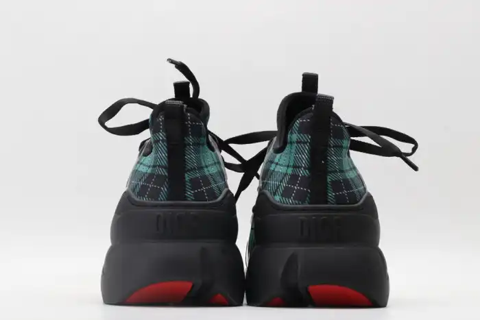 MaikeSneakers DR-CONNECT GREEN PLAID 0206