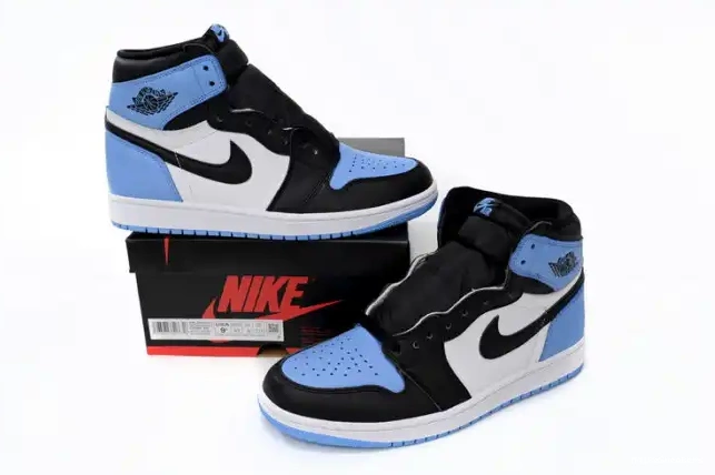 MaikeSneakers 1 High OG Jordan DZ5485-400 UNC Toe Air 0220