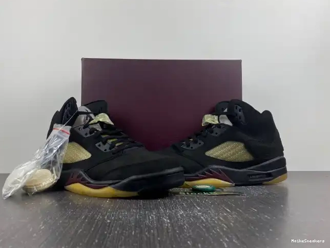 MaikeSneakers A FD1330-001 Jordan Air 5 Ma Maniere Black x 0210