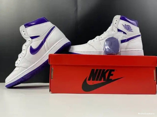 MaikeSneakers 1 CD0461-151 JORDAN COURT PURPLE HIGH RETRO AIR 0218