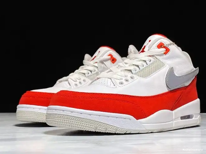 MaikeSneakers Air University Red Retro Jordan White CJ0939-100 Tinker 3 0222