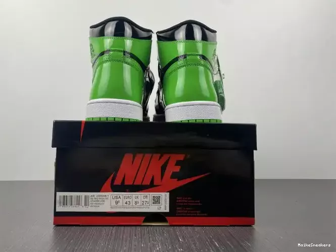 MaikeSneakers Green OG 1 Jordan High 555088-030 Air Pine 0207