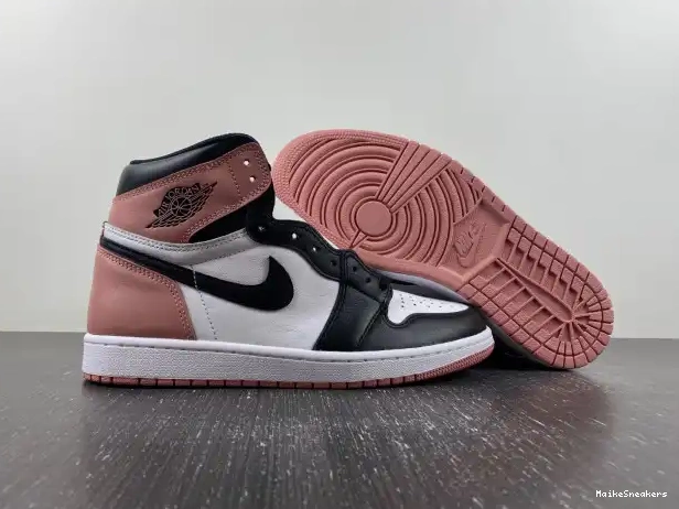 MaikeSneakers Air High Rust Jordan Retro Og Pink 1 Nrg 861428-101 0218