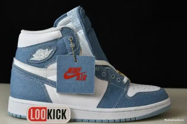 MaikeSneakers DM9036-104 Air Denim WMNS High Jordan 1 OG 0222