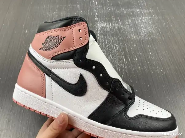 MaikeSneakers Air High Rust Jordan Retro Og Pink 1 Nrg 861428-101 0218