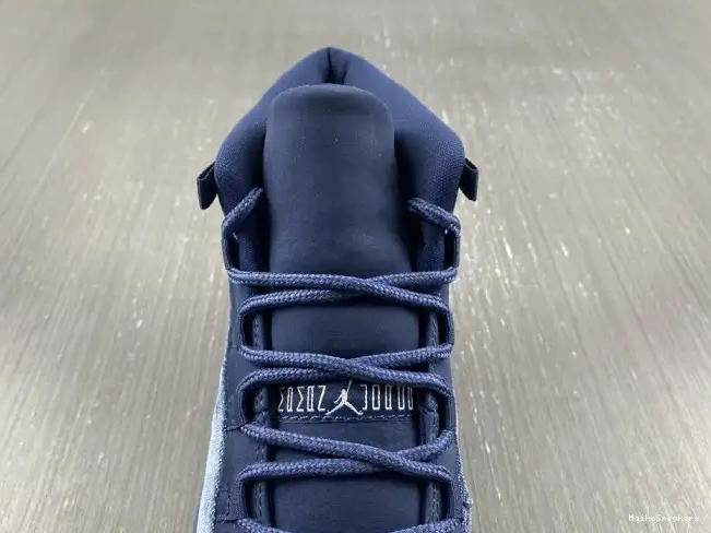 MaikeSneakers 11 Velvet Midnight Air WMNS AR0715-441 Navy Jordan 0216