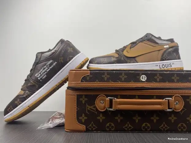 MaikeSneakers AJ1 LOW OW Off-Louis Jordan x Air 1 0214