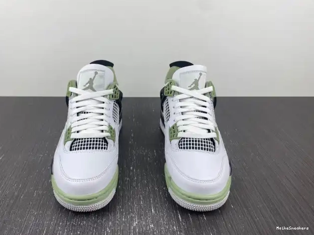 MaikeSneakers AQ9129-103 Air WMNS Jordan 4 Seafoam 0226