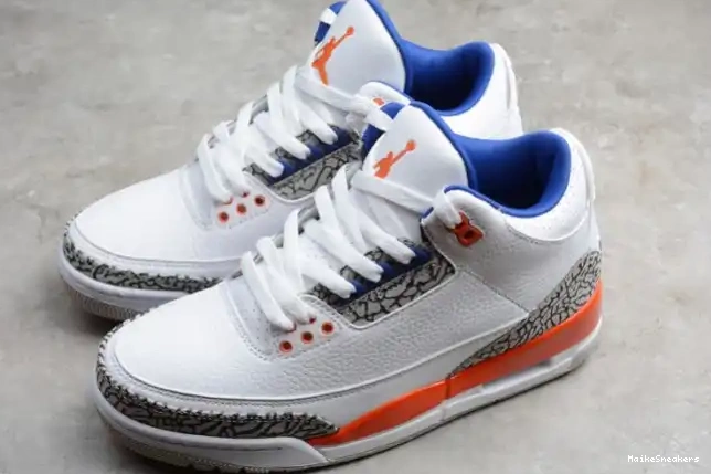 MaikeSneakers Rivals' Jordan 'Knicks 136064-148 3 Retro Air 0219