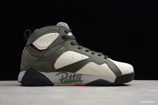 MaikeSneakers Patta Jordan Air 7 x AT3375-100 Icicle 0218