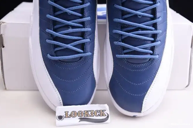 MaikeSneakers Stone Retro Air Jordan Blue 12 130690-404 0216