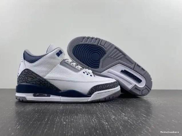 MaikeSneakers 3 Midnight Jordan CT8532-140 Air Navy 0209