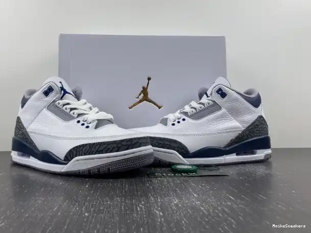 MaikeSneakers Jordan 3 Navy CT8532-140 Air Midnight 0213