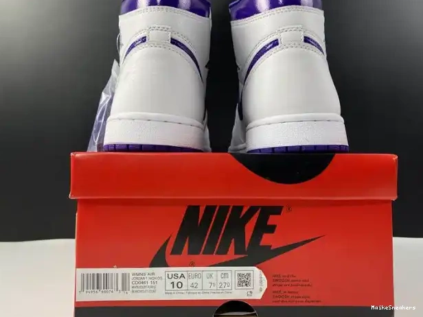 MaikeSneakers 1 CD0461-151 JORDAN COURT PURPLE HIGH RETRO AIR 0218