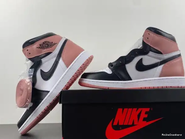 MaikeSneakers Air High Rust Jordan Retro Og Pink 1 Nrg 861428-101 0218