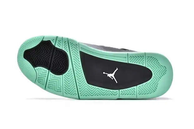 MaikeSneakers Green Jordan 308497-033 Retro 4 Air Glow 0223