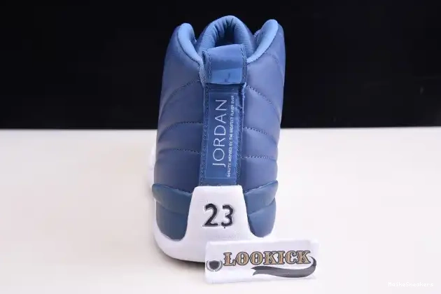 MaikeSneakers Stone Retro Air Jordan Blue 12 130690-404 0216