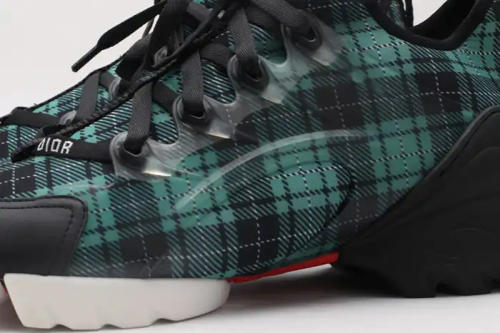 MaikeSneakers DR-CONNECT GREEN PLAID 0206