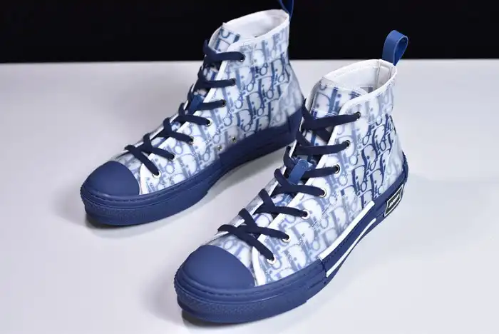 MaikeSneakers DR B23 High Top Oblique Sneaker Blue 0206