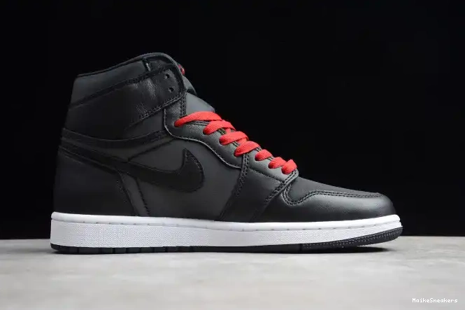 MaikeSneakers Jordan Satin High Retro 1 Black OG 555088-060 Air 0228