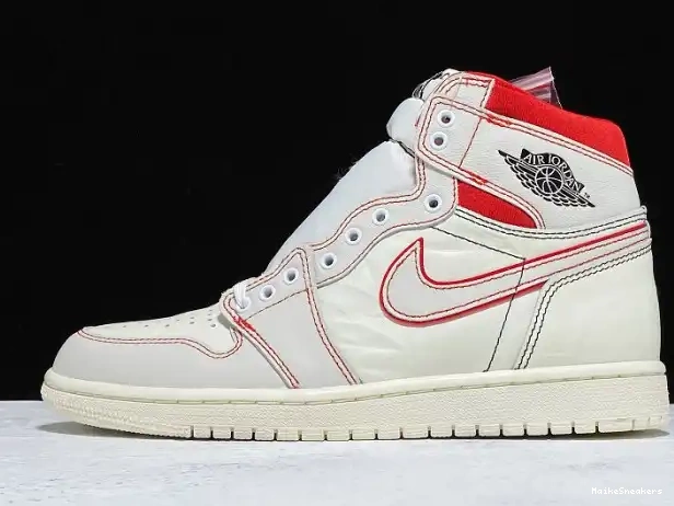 MaikeSneakers Air OG Jordan Red High 1 