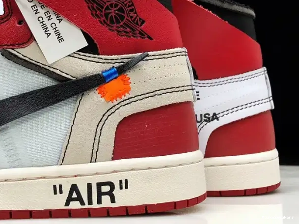 MaikeSneakers AA3834-101 The Air Ten 1 Off-White Chicago Jordan Retro 0222