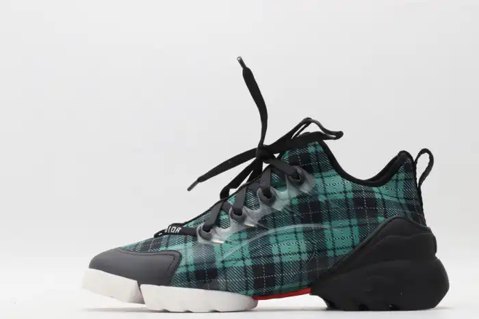 MaikeSneakers DR-CONNECT GREEN PLAID 0206