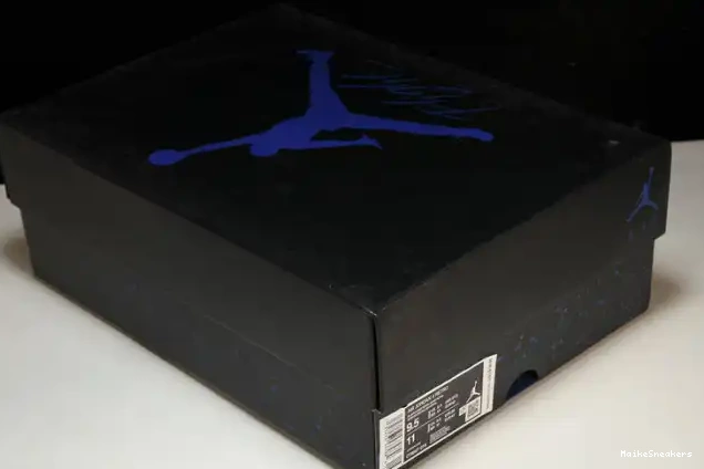 MaikeSneakers Royal Black Retro 4 Jordan Game CT8527-018 0216