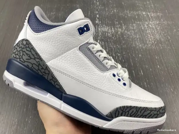 MaikeSneakers Jordan 3 Navy CT8532-140 Air Midnight 0213